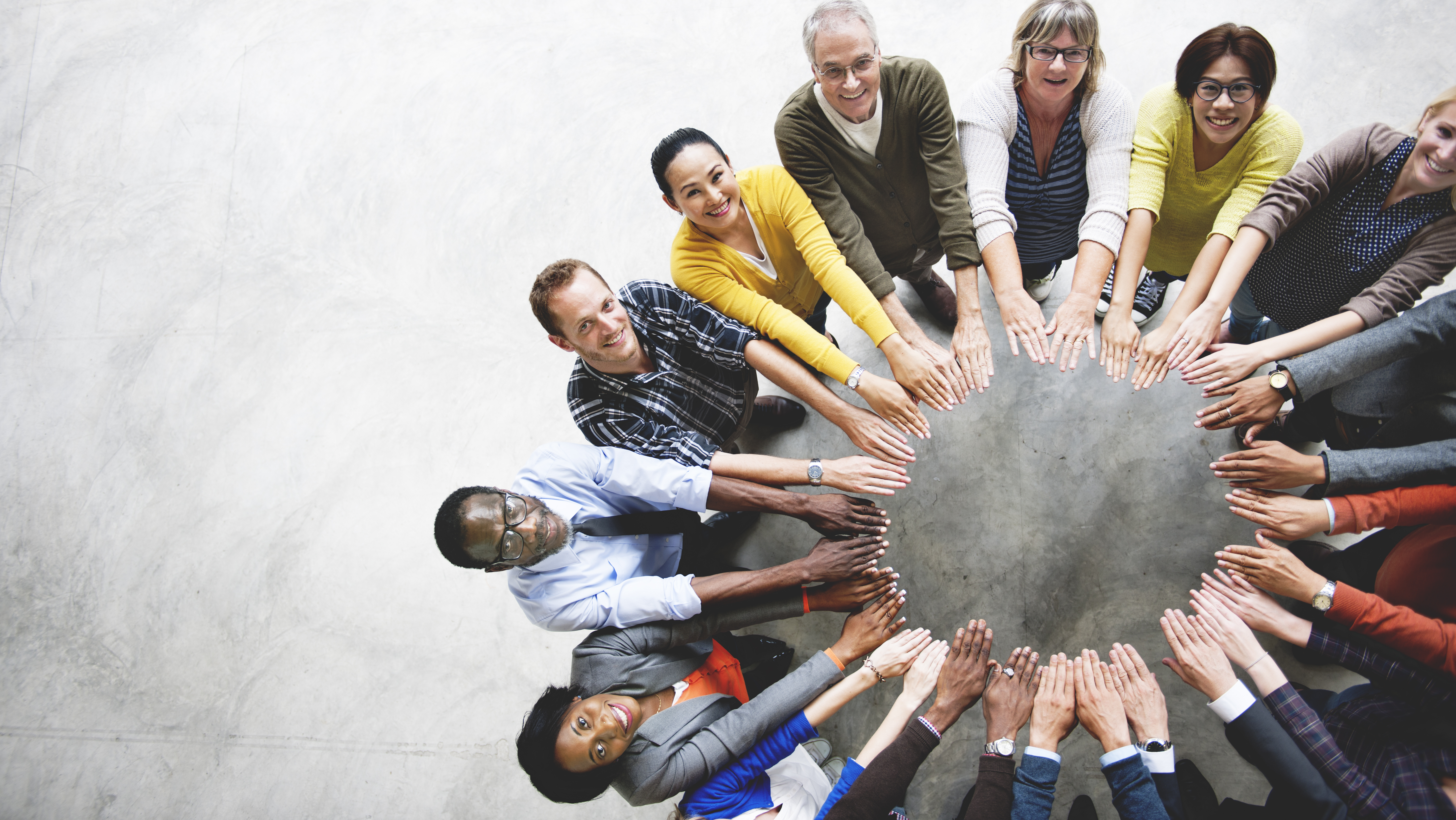 Diverse People Friendship Togetherness Connection Aerial View Concept Diverse People Friendship Togetherness Connection Aerial View Concept